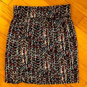 Anthropologie? 2-in-1 Reversible Skirt Geometric Pattern / Black & White Skirt